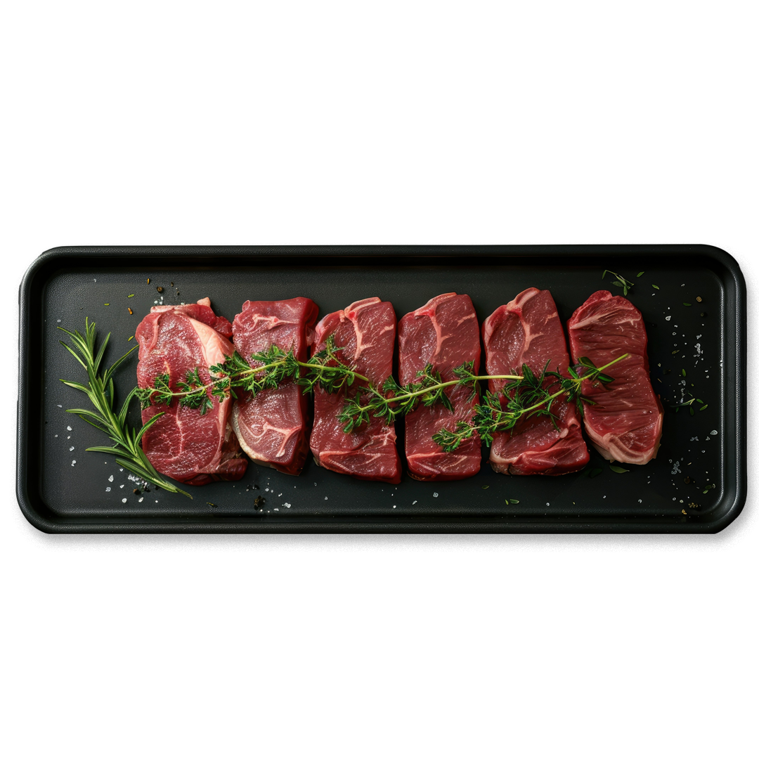 Circle M Meats Premium Beef - Eight Wet Aged NY Strip Steaks