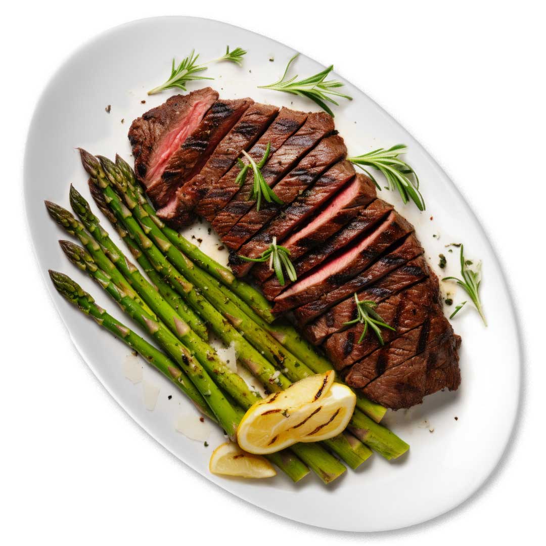 Circle M Meats Premium Beef | 2 Hand Cut 60 Day Wet Aged Black Tea Tri-Tip Steak Roasts