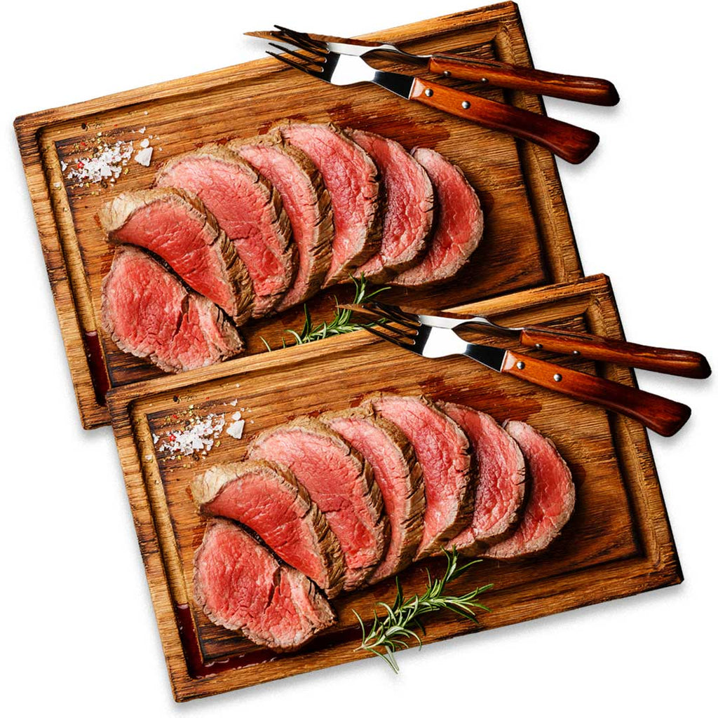 Circle M Meats Premium Beef - Two 21 Day Dry Aged Filet Mignon Roasts