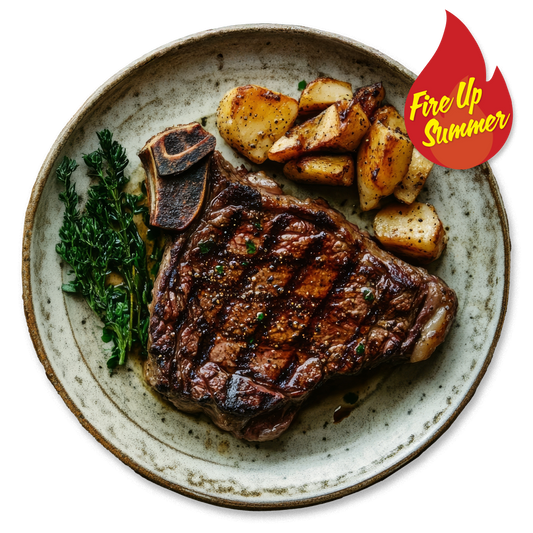 30 Day Wet Aged Bone-In Ribeye Steak