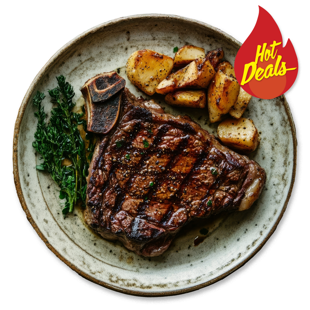 30 Day Wet Aged Bone-In Ribeye Steak