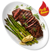 2 Hand Cut 60 Day Wet Aged Black Tea Tri-Tip Steak Roasts