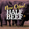 Half Beef $11.75 per lb - 25% Deposit