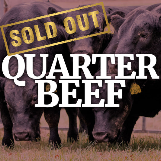 Quarter Beef - Season Closed
