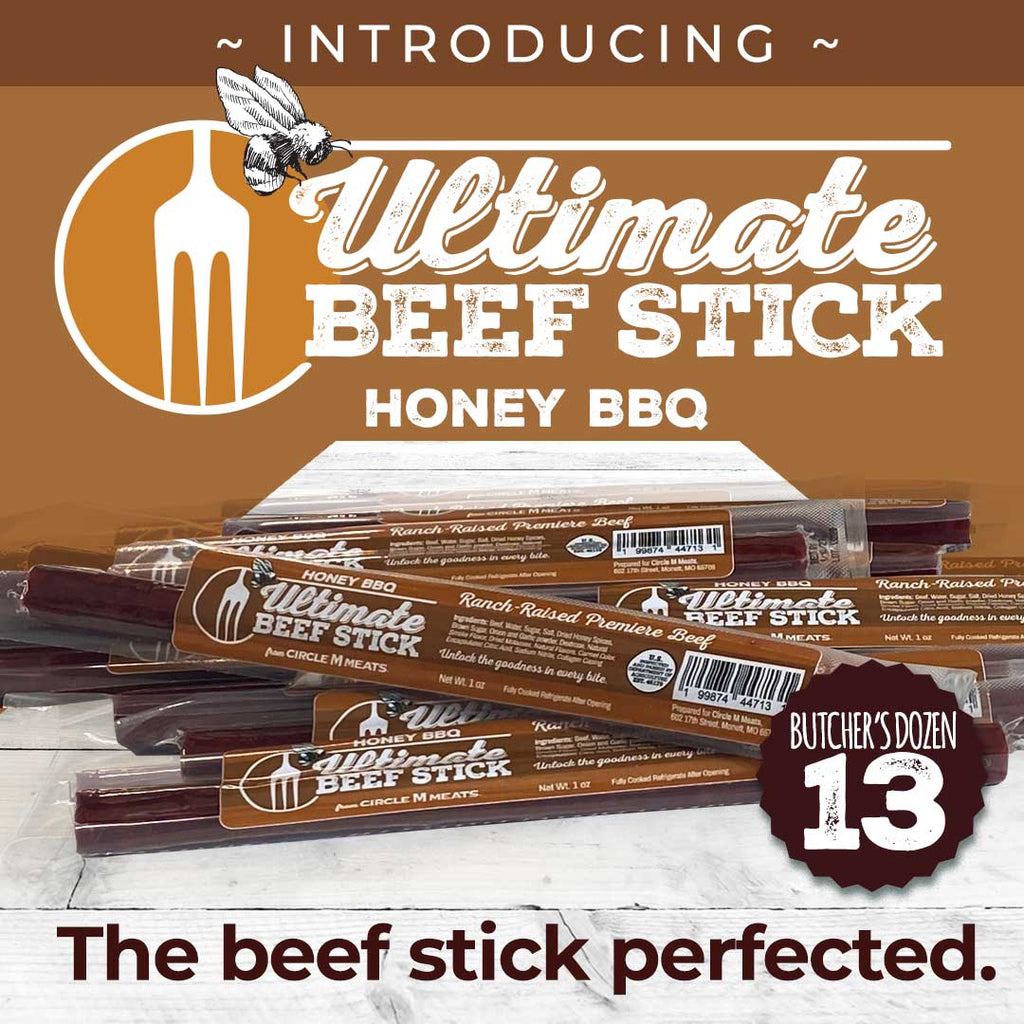 Ultimate Beef Stick Honey BBQ