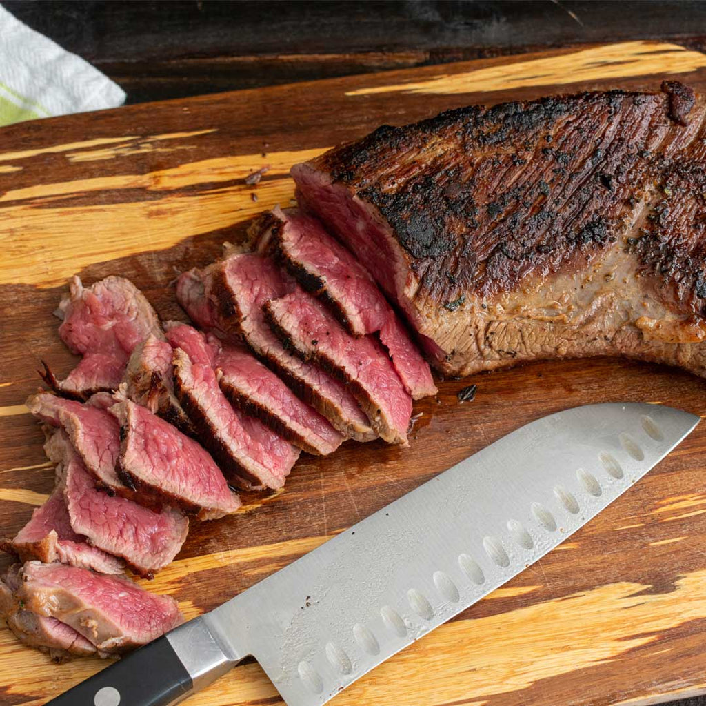 Circle M Meats Premium Beef - 2 Hand Cut 60 Day Wet Aged Black Tea Tri-Tip Steak Roasts