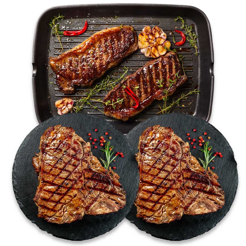 Circle M Meats Premium Beef - Wet & Dry Age Steak Bundle