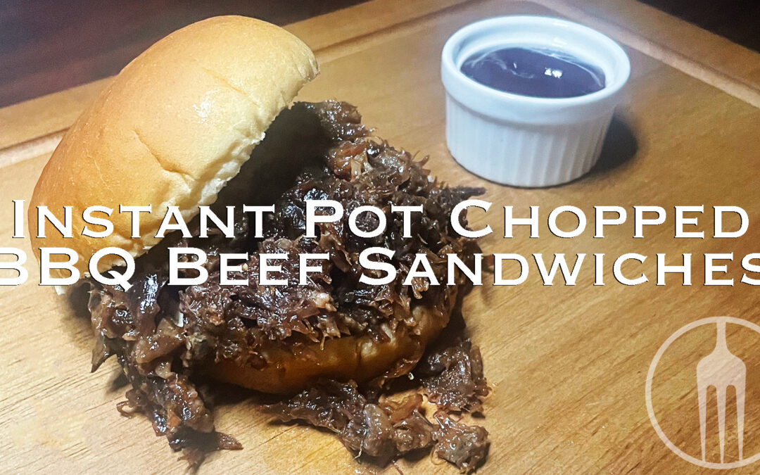 Instant Pot Chopped BBQ Beef Sandwiches Recipe